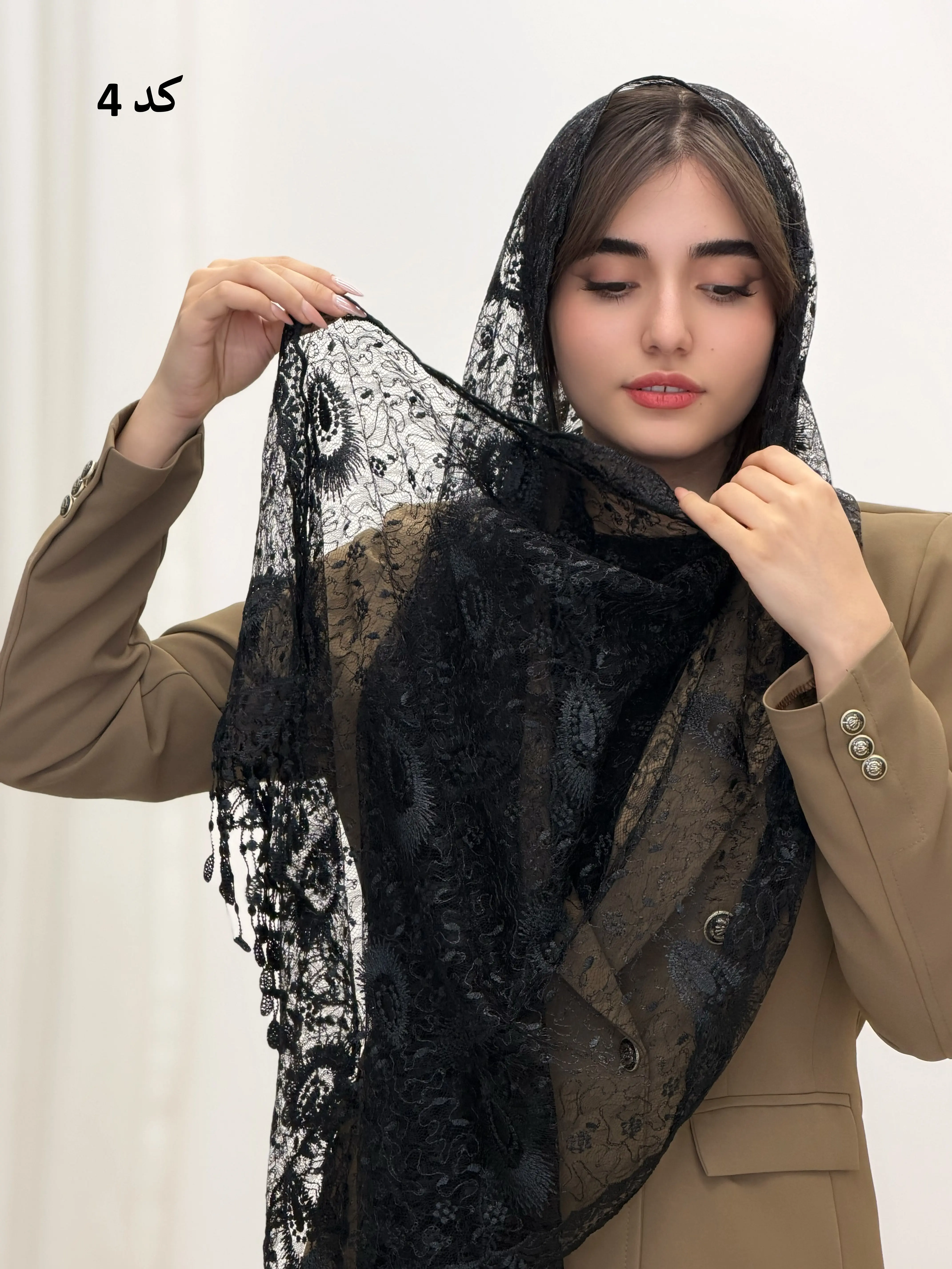 6568-شال وارداتی هلما